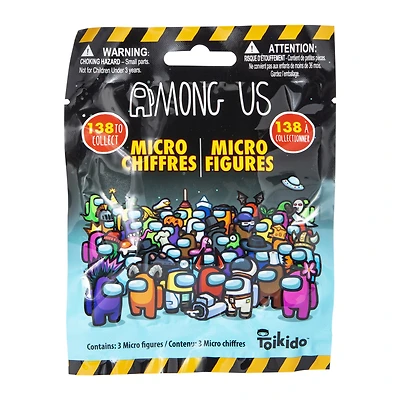 among us™ micro figures 3-count blind bag