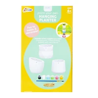 paint your own hanging planter DIY kit