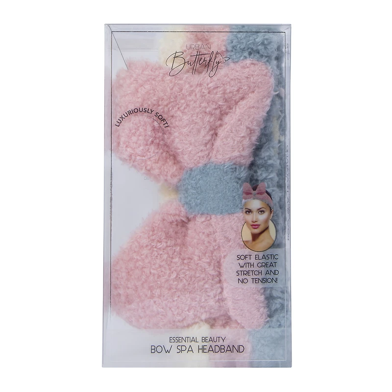 bow spa headband
