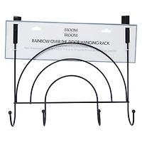 rainbow over-the-door hanging hook rack