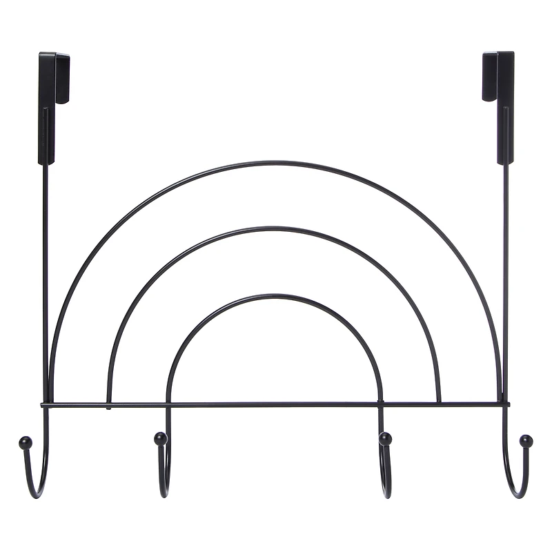 rainbow over-the-door hanging hook rack