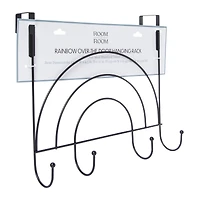 rainbow over-the-door hanging hook rack