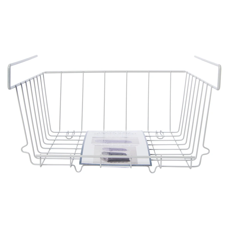 under-shelf storage basket 12.2in
