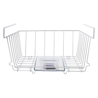 under-shelf storage basket 12.2in