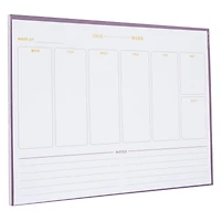 weekly planner desk pad 10.8in x 8.4in