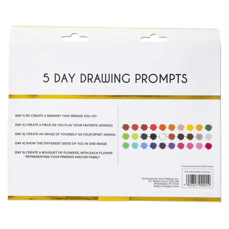 premium acrylic paint tubes 30-count set