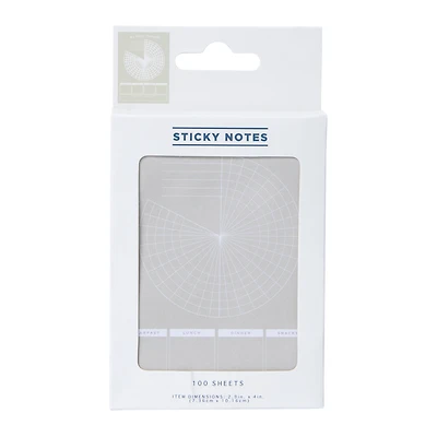 recycled sticky notes 100-sheet pad
