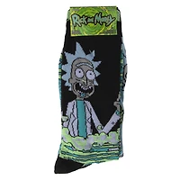 young men's rick and morty™ portal crew socks 2-pack