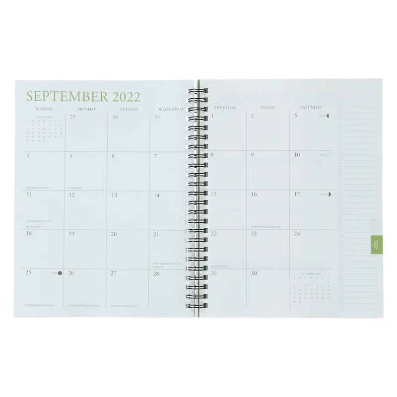 july 2022 / june 2023 spiral academic planner