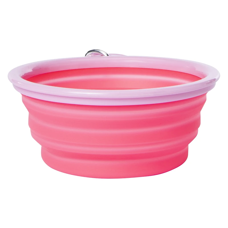 collapsible pet travel bowl 12oz