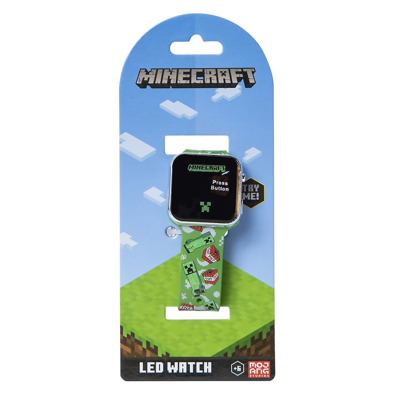 minecraft™ LED watch