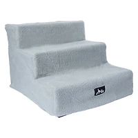 deluxe 3-step pet stairs 13.75in x 17.75in