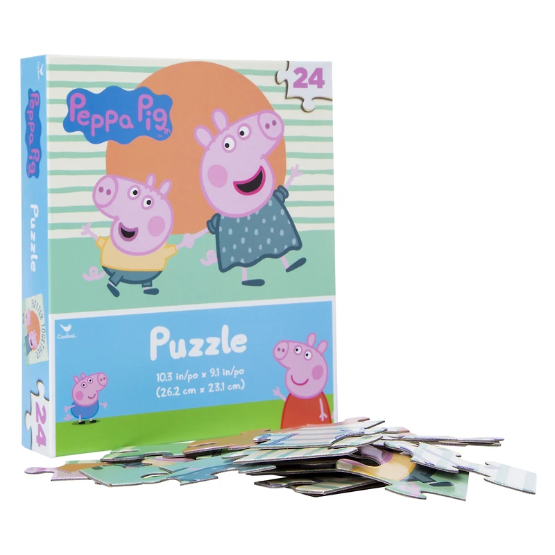 peppa pig™ puzzle for kids 24-piece