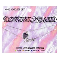 mood necklace 3-piece set