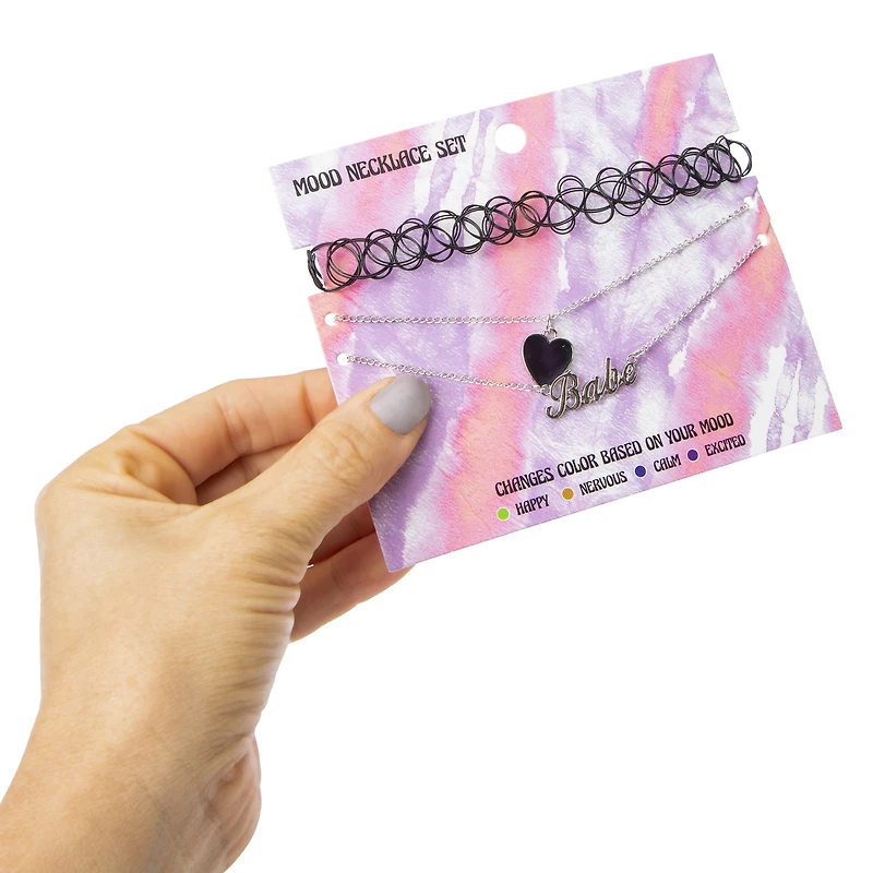 mood necklace 3-piece set