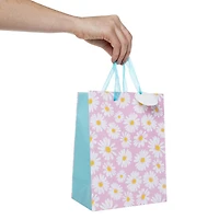 rainbows & daisies medium gift bag 9in x 7in