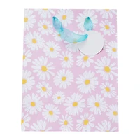 rainbows & daisies medium gift bag 9in x 7in