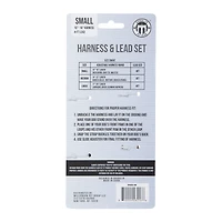 harness & lead set for small dogs