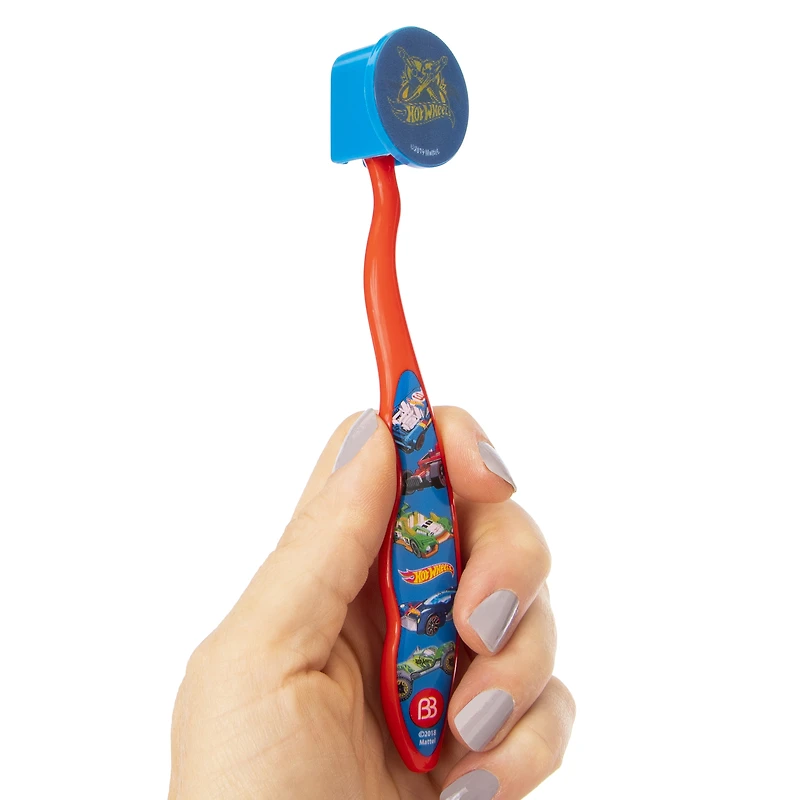 brush buddies™ hot wheels® kid's toothbrush set