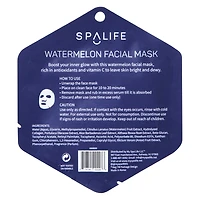 glow watermelon facial sheet mask