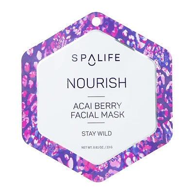 nourish acai berry facial sheet mask