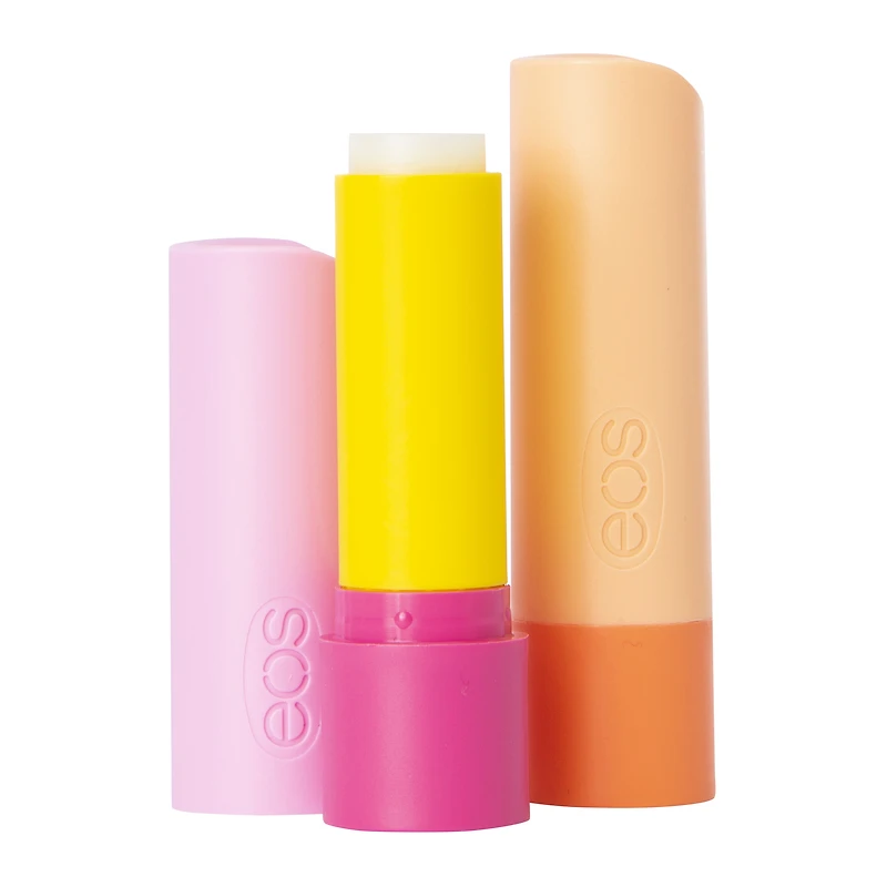eos® passionfruit agave & mango dragonfruit lip balm 2-pack