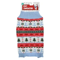 cute holiday pet sweater - team santa