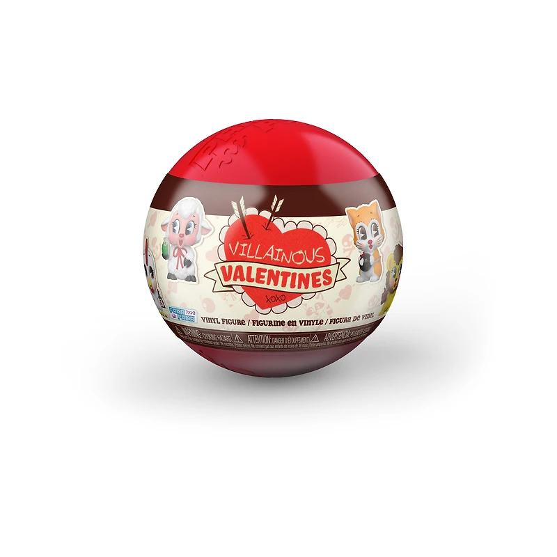 paka paka villainous valentines blind bag vinyl figure