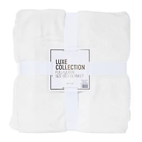 luxe collection full/queen bed blanket 88in x 92in