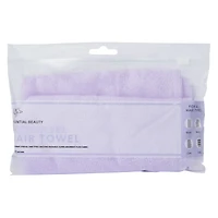 super absorbent hair towel - purple