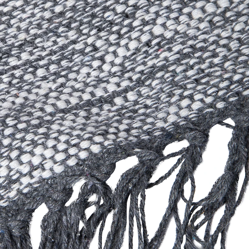 yarn-dyed cotton rug 2ft x 3ft