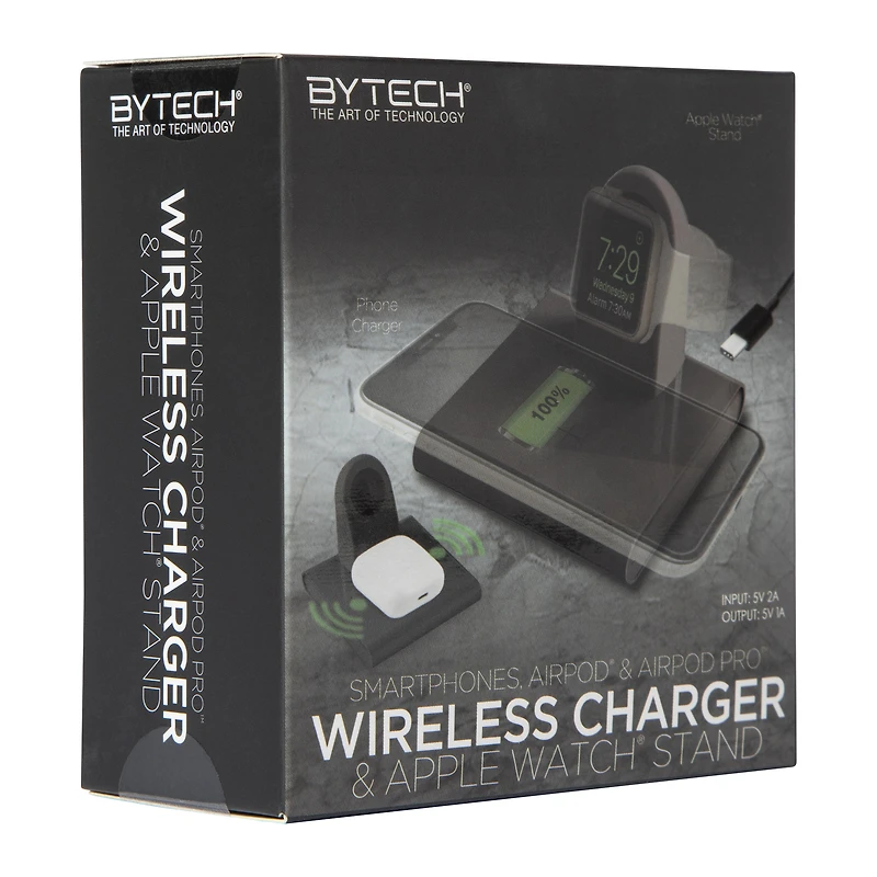 wireless charger & stand for Apple Watch®