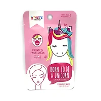 unicorn printed sheet mask