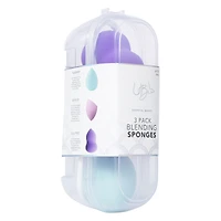 latex-free blending sponges 3-pack with case