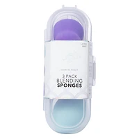 latex-free blending sponges 3-pack with case