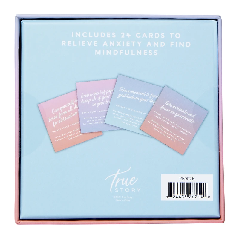 'find your calm' mindfulness cards deck