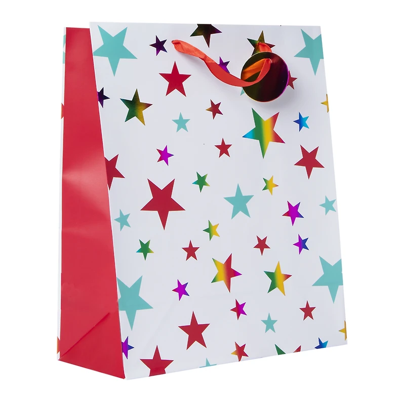 Stars Large Gift Bag 10.37in x 12.75in
