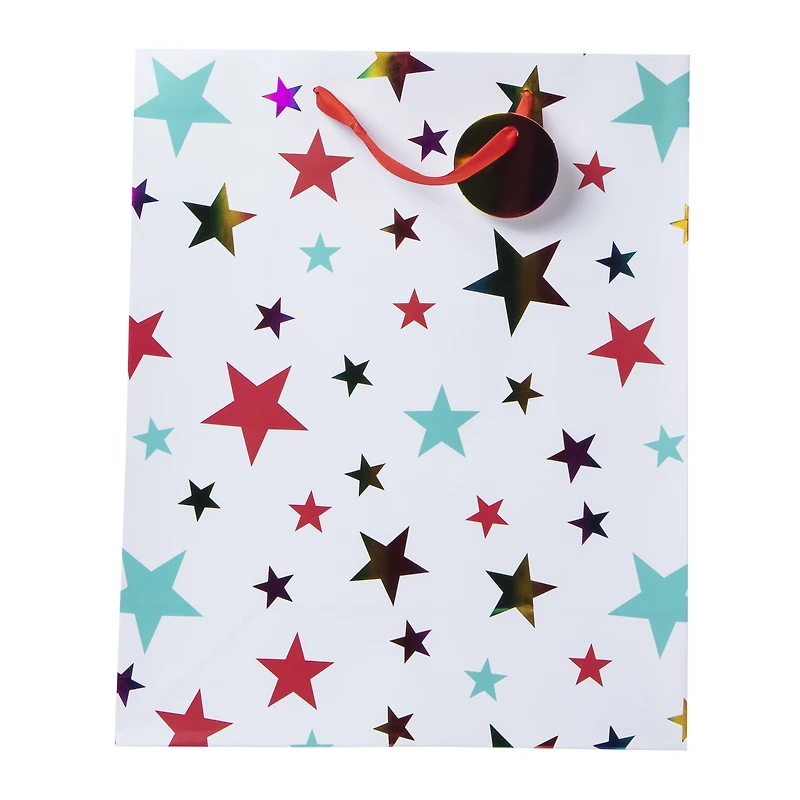 Stars Large Gift Bag 10.37in x 12.75in