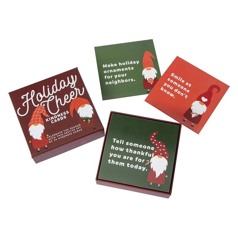 'holiday cheer' kindness cards deck