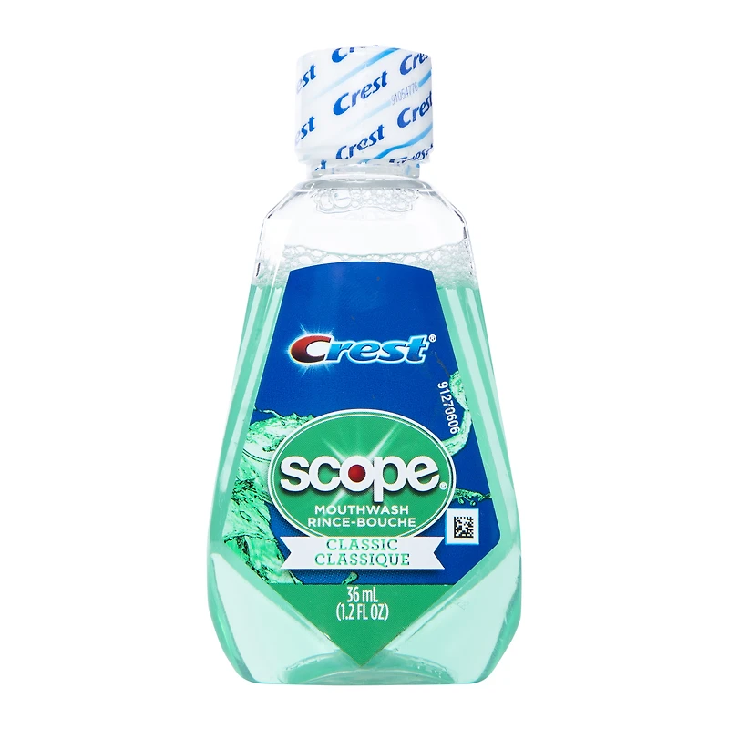 crest scope® travel size mouthwash 1.2oz