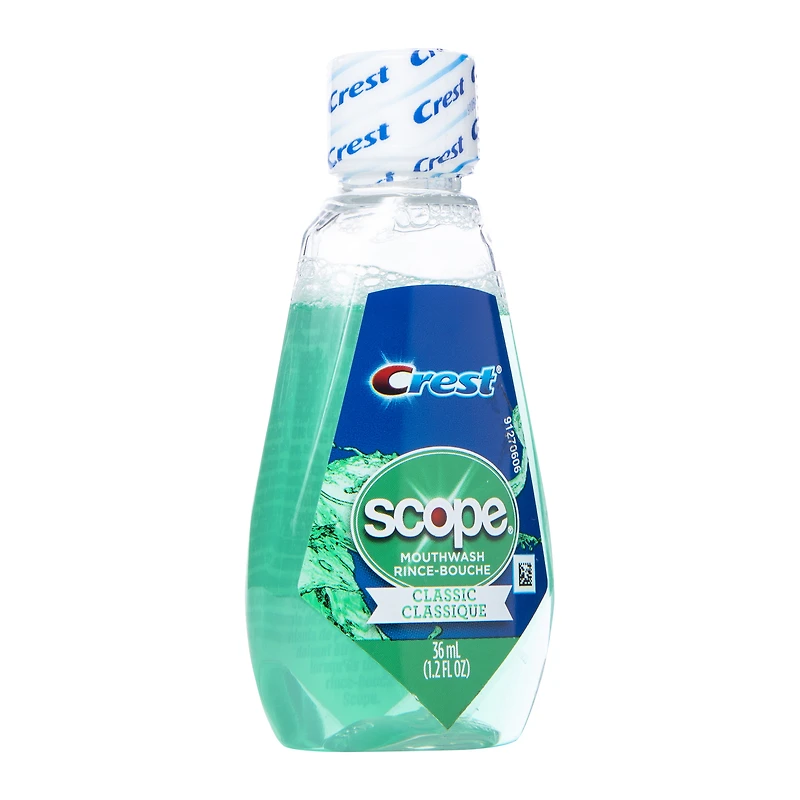 crest scope® travel size mouthwash 1.2oz