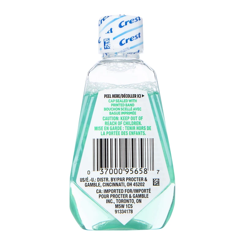 crest scope® travel size mouthwash 1.2oz