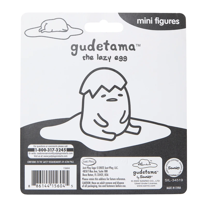 gudetama™ mini figures 4-pack