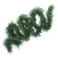 faux evergreen holiday garland 9ft