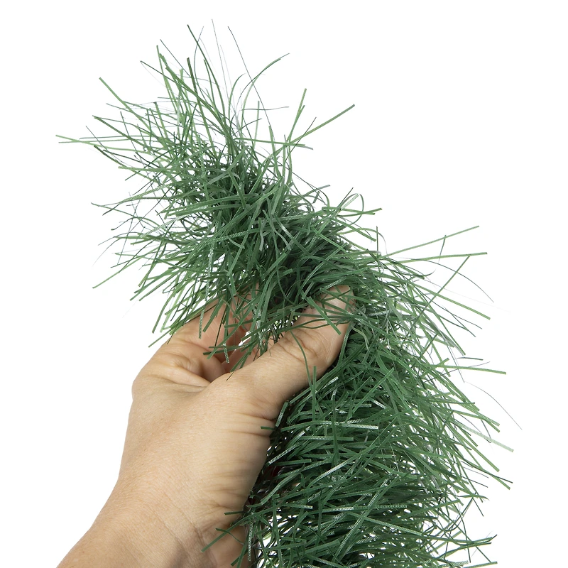 faux evergreen holiday garland 9ft