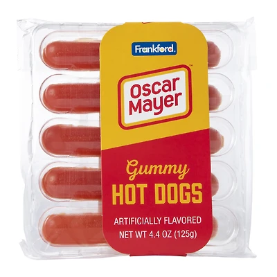 oscar mayer™ gummy hot dogs candy 4.4oz