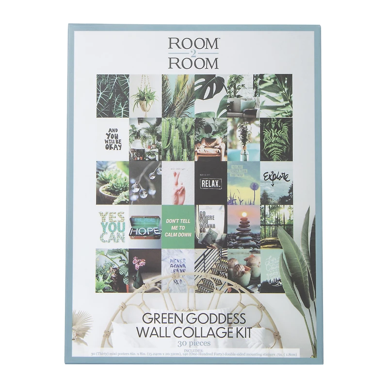 neon dreams poster wall collage kit