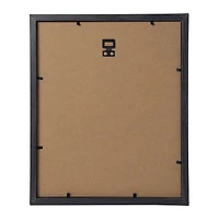 face line art framed glass 10in x 12in