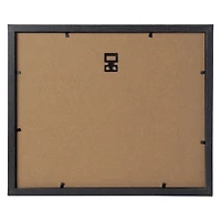 face line art framed glass 10in x 12in