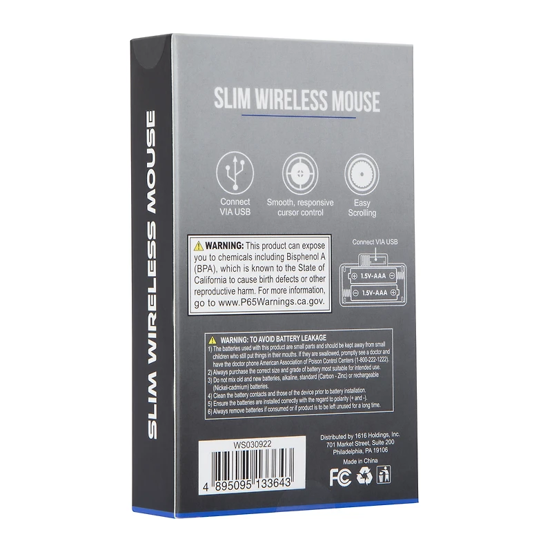 slim wireless mouse